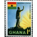 Show In 1960, Ghana became a republic and Nkrumah, its president. Following a course of international neutrality and political cautiousness, he sought economic and technical aid from the U.S. and the Soviet Union. He visited New York to address the United Nations General Assembly. While there, he renewed old acquaintances and was welcomed by an enthusiastic audience that included Minister Malcolm X, Congressman Adam Clayton Powell, and Chuck Stone of the American Committee on Africa. (Africa was becoming an area of interest to Black Americans).  Image