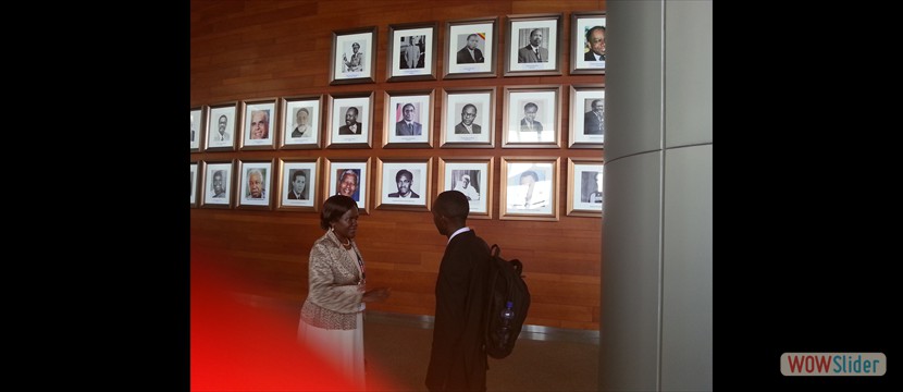 Memorial photographs of African former and present Heads of states and governments