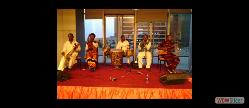 Ethiopian singers and dancers