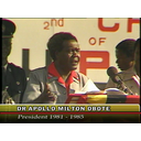 Show But Obote had to consider more than just his personal position. His overriding problem was that of taking the majority of his countrymen with him into federation, a task he did not feel he could accomplish at the time. Image