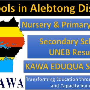 Top Schools in Alebtong District 2020 UCE Results