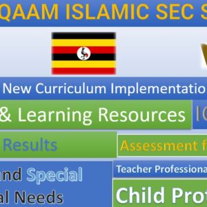 Al-Istiqaam Islamic Secondary School, Budaka New Curriculum Implementation, Teaching and Learning Resources, ICT Club, and Staff Professional Development.
