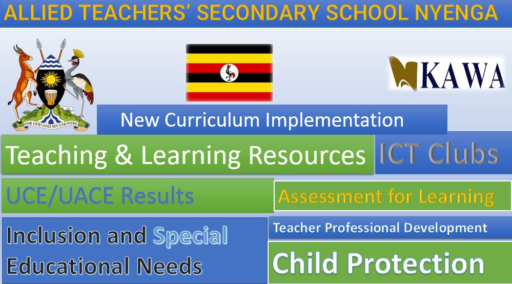 Allied Teachers' Secondary School Nyenga, New Curriculum Implementation, Teaching and Learning Resources, ICT Club, Staff Professional Development.