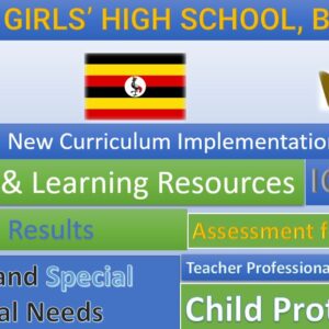 St.Clare Girls' High School, Budaka New Curriculum Implementation, Teaching and Learning Resources, ICT Club, and Staff Professional Development.