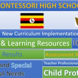 Montessori High School, New Curriculum Implementation, Teaching and Learning Resources, ICT Club, Staff Professional Development.
