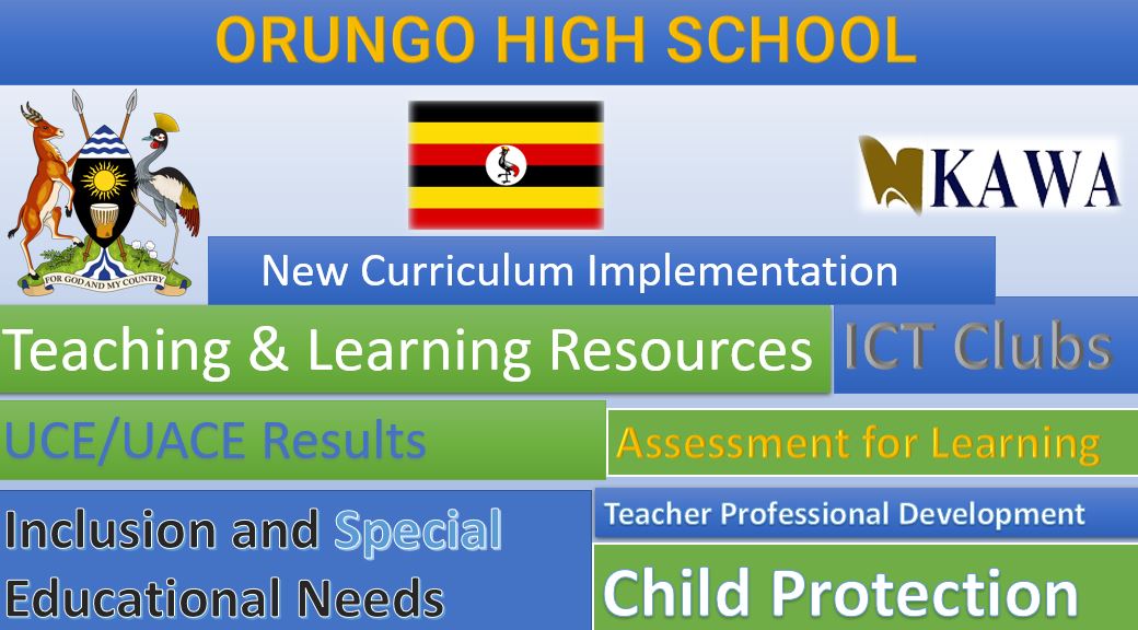 Orungo High School location, New Curriculum Implementation, Teaching and Learning Resources, UCE/UACE Results, ICT Lab and Clubs