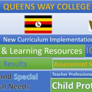 Queens Way College, New Curriculum Implementation, Teaching and Learning Resources, ICT Club, Staff Professional Development.