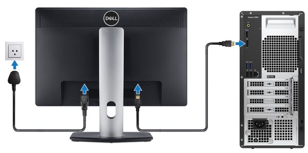 Dell Vostro 3910 Desktop PC with 12th Gen Intel Core i3 Processor and 21.5″ Monitor - Image 4