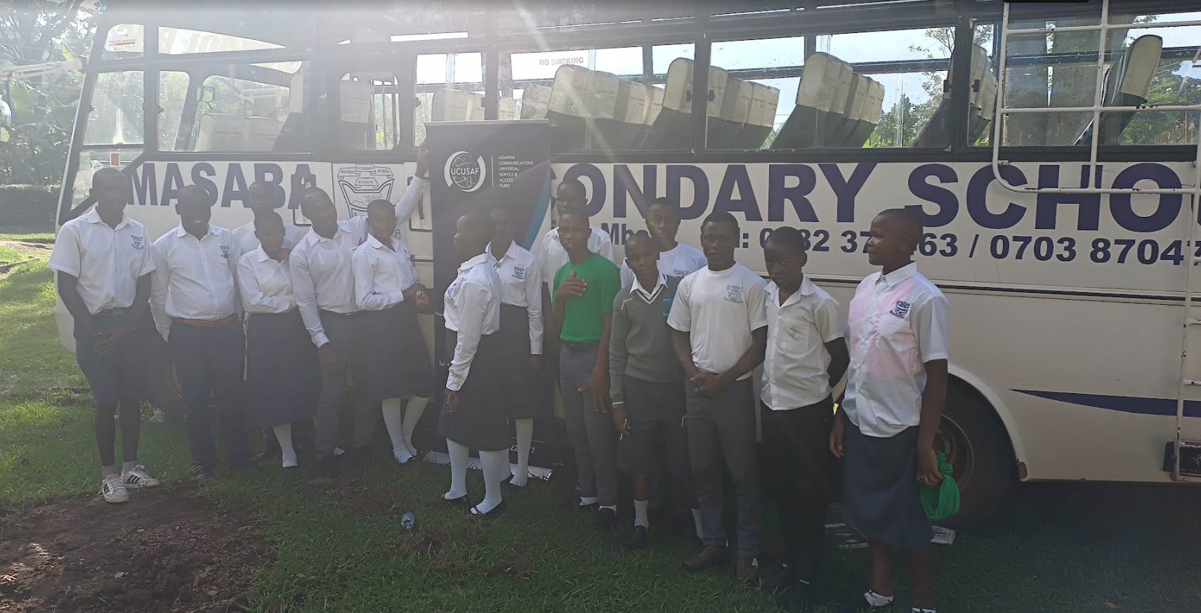 Students of Masaba Secondary School in Sironko District during the KAWA Training