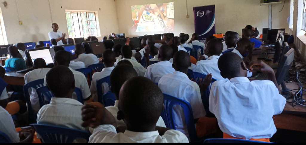 ICT CLUB launch at Ngora Girls School