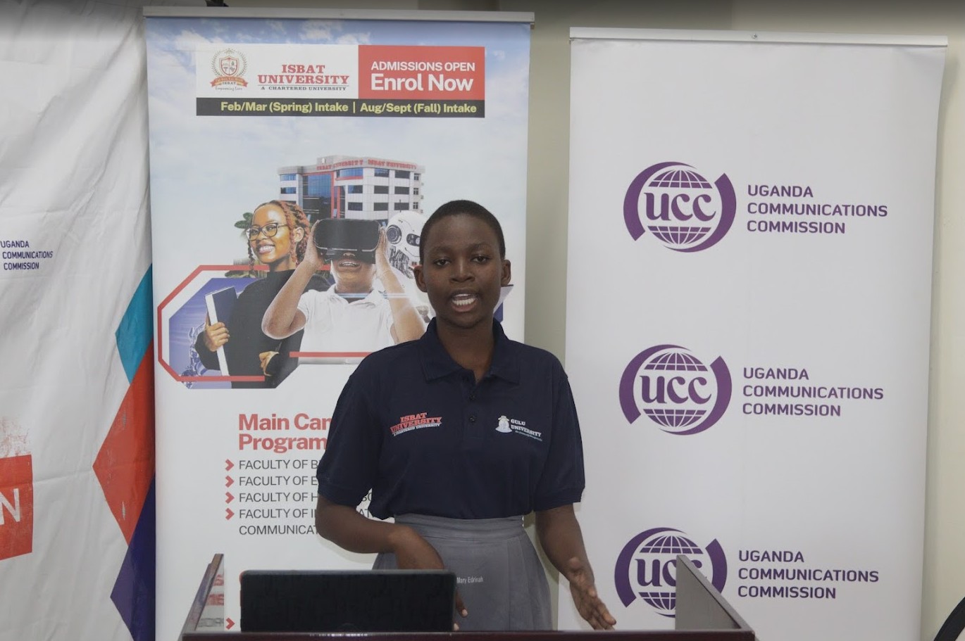 UCC and KAWA ICT Club patrons and student champions