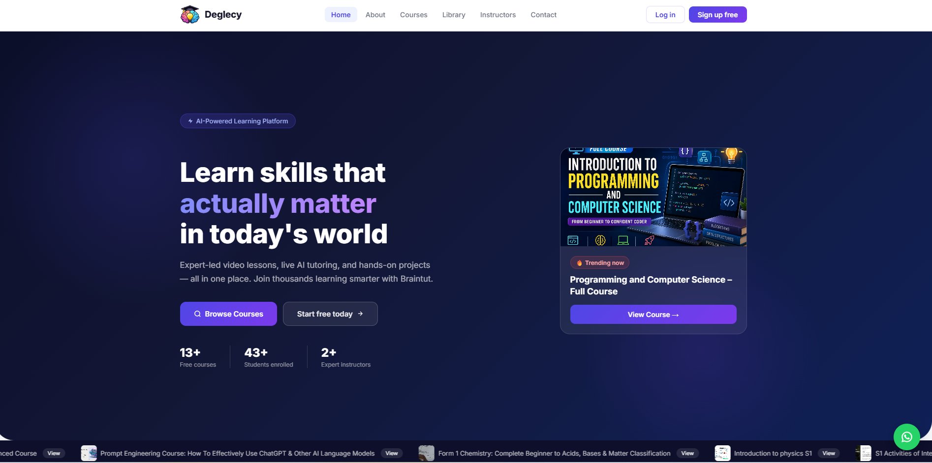 Students Develop Deglecy, an AI-Powered Personalised Learning Platform